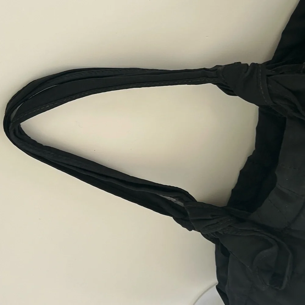 Marc Jacobs Black Quilted Tote Bag shoulder bag_8